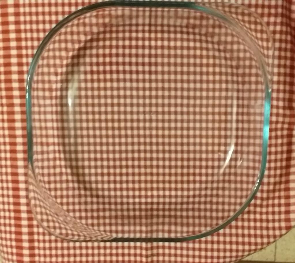 Plat en verre Ikea lasagnes, Enlèvement ou Envoi, Comme neuf, Verre