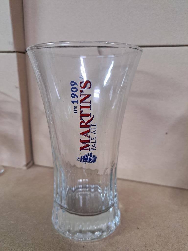 John Martin's Pale Ale-glazen x 4, Collections, Enlèvement, Comme neuf, Verre à bière