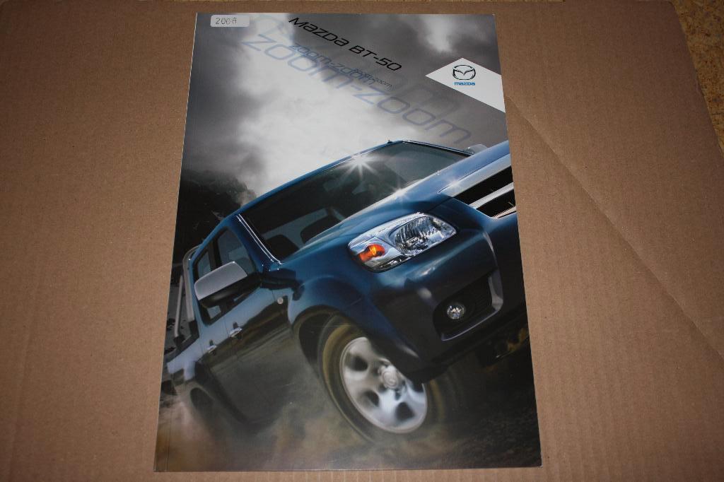 Mazda BT-50 brochure 2008, Ophalen of Verzenden, Nieuw, Folder