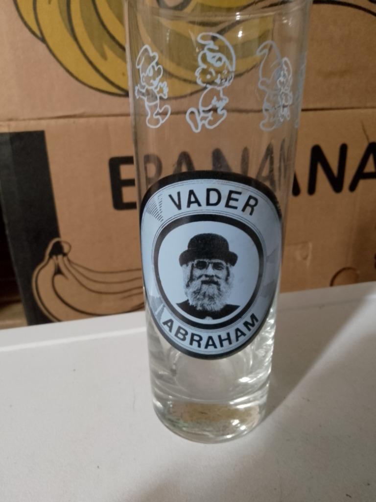 Glas Vader Abraham smurfen, Ophalen of Verzenden