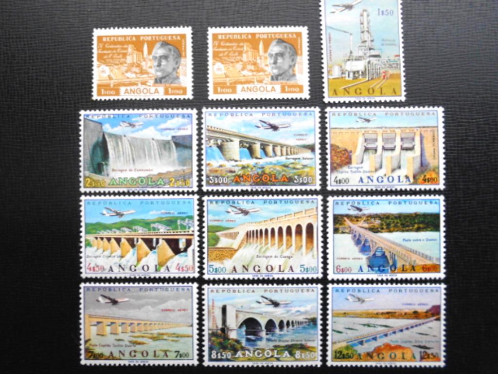 Angola : 19 timbres, Enlèvement ou Envoi, Autres pays
