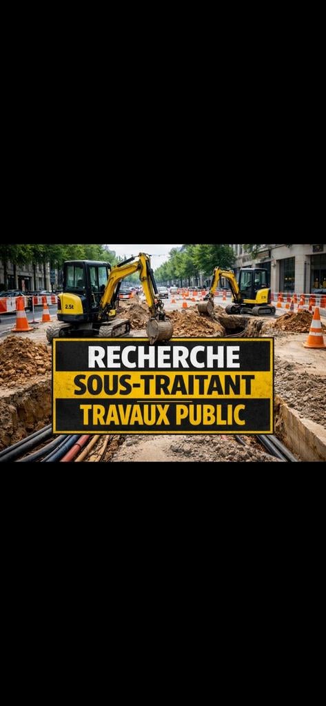 Recherche Sous-traitant travaux publics