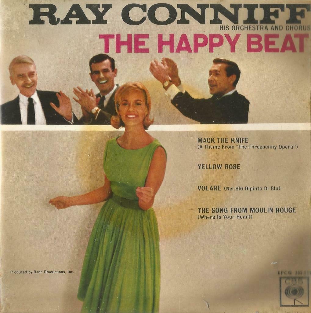 Ray Conniff – Mack the Knife / Yellow rose of Texas + 2 – EP, Ophalen of Verzenden, Gebruikt, Pop