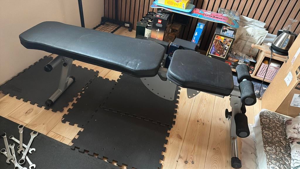 Fitnessbank, Sport en Fitness, Fitnessmaterialen, Ophalen, Zo goed als nieuw, Fitnessbank