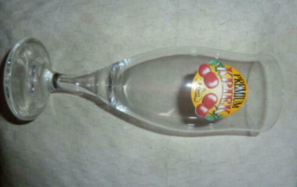 #D Bier glas PREMIUM KRIEK ST LOUIS 0,25L Van Honsebrouck, Collections, Verres & Petits Verres, Neuf, Verre à bière, Enlèvement ou Envoi