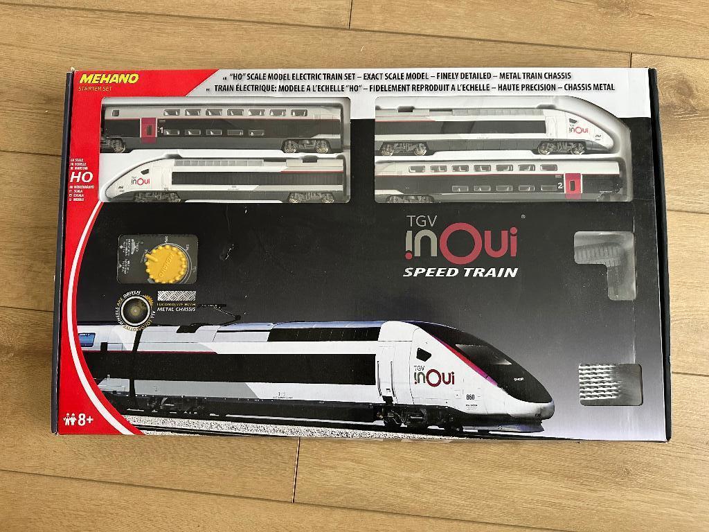 MEHANO - Coffret TGV Inoui avec aménagements intérieurs, Autres marques, Analogique, Comme neuf, Enlèvement