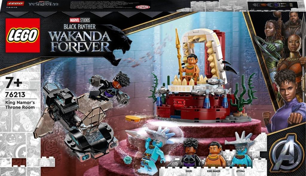 Lego 76213 Marvel Black Panther Wakanda voor altijd de hal, Ophalen of Verzenden, Nieuw, Complete set, Lego