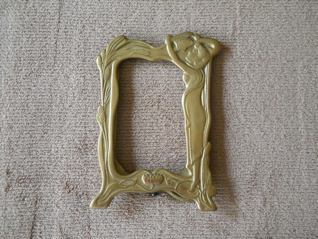 Cadre porte photos Art Nouveau, Antiquités & Art, Enlèvement ou Envoi