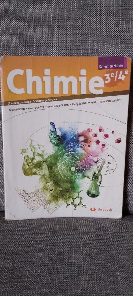Chimie 3ème 4ème, Enlèvement ou Envoi, Chimie, Utilisé, Secondaire