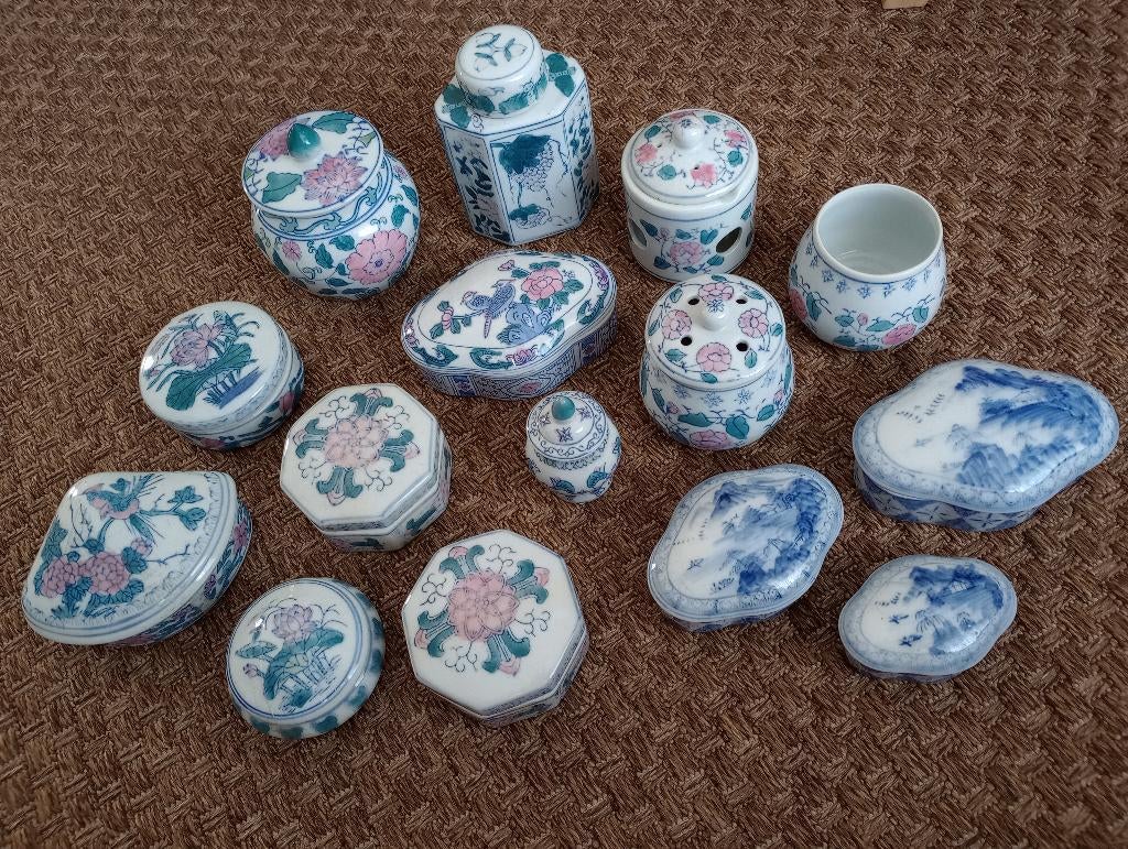 Lot en porcelaine chinoise, Enlèvement