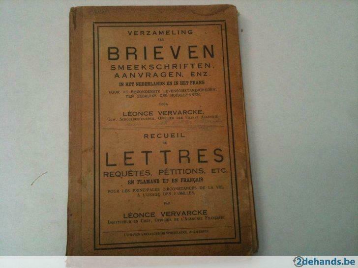 boek verzameling brieven smeekschriften
