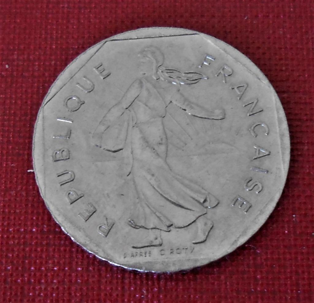 2 francs Français  - année 2000, Enlèvement ou Envoi, France, Monnaie en vrac