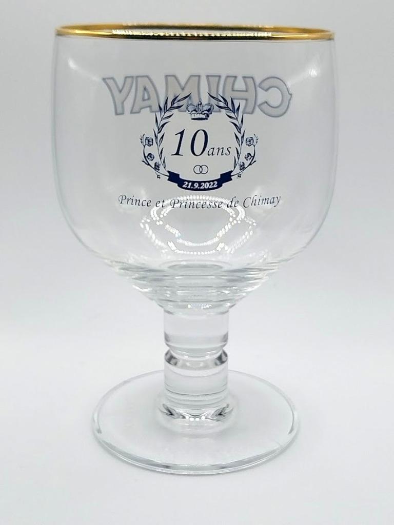 CHIMAY 10-jarig jubileum terug, genummerd (oplage 300 exempl, Ophalen of Verzenden