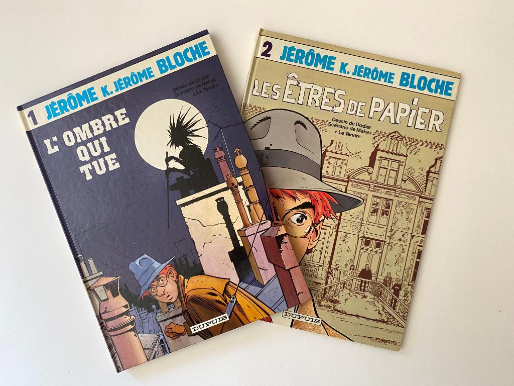 BD Jerome K. Jerome Bloche - Tomes 1 et 2 en EO, Livres, Plusieurs BD, Enlèvement ou Envoi, Utilisé