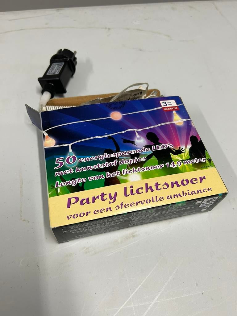 Sfeervolle 50 LED lampjes met snoer van 14,9m