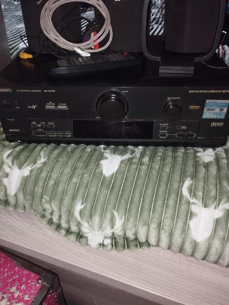 ampli technics sa-dx750, TV, Hi-fi & Vidéo, Enlèvement, Utilisé, 120 watts ou plus
