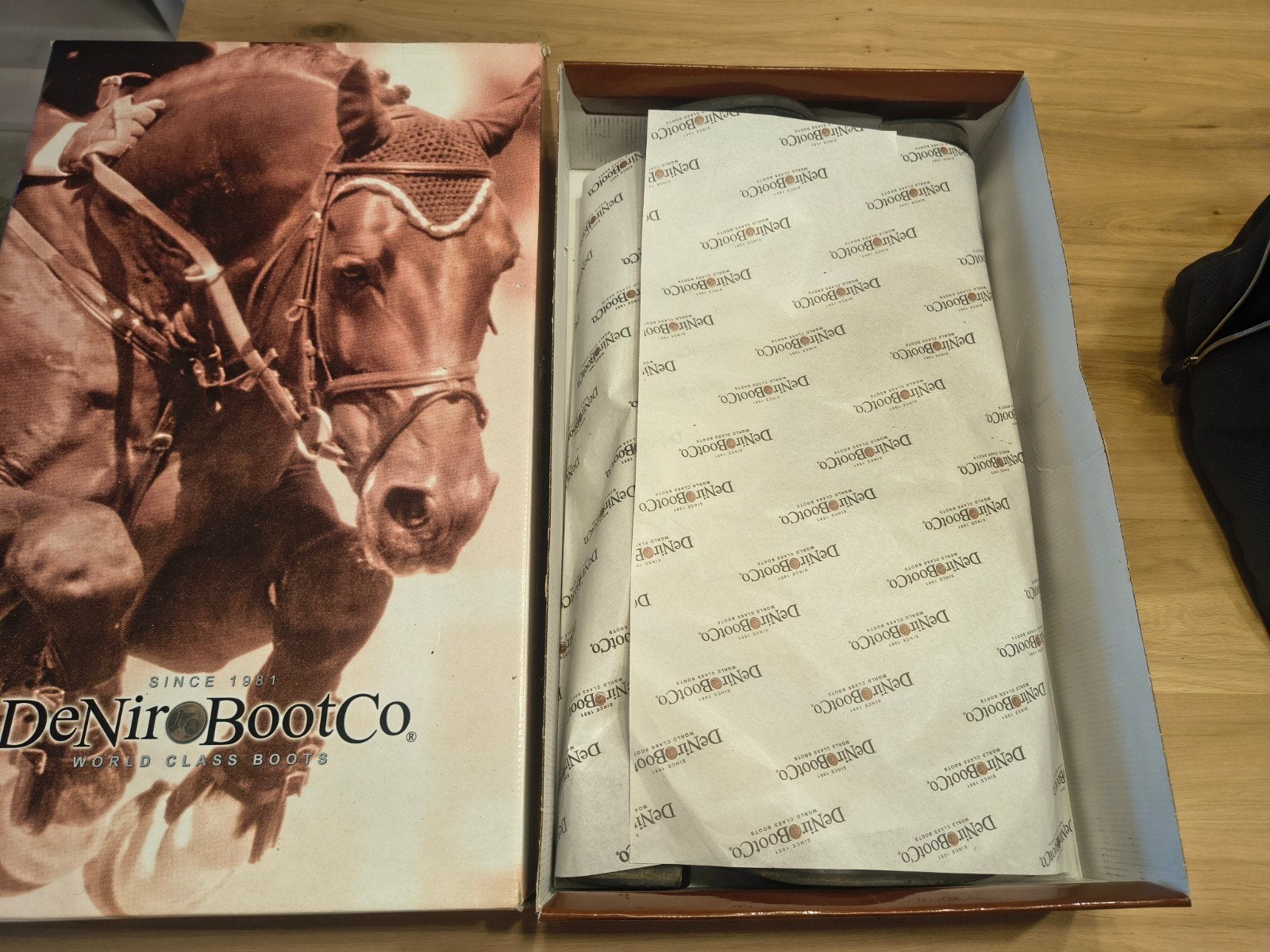 DeNiro Boot Co. leren rijlaarzen maat 39 MA-XS zwart, Dieren en Toebehoren, Paardrijkleding, Ophalen, Dressuur, Zo goed als nieuw