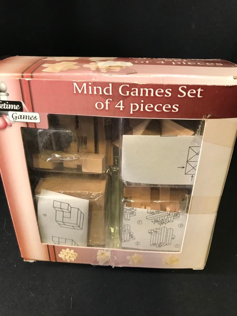 Mind Games Set, Hobby en Vrije tijd, Ophalen of Verzenden, Minder dan 500 stukjes, Zo goed als nieuw, Rubik's of 3D-puzzel