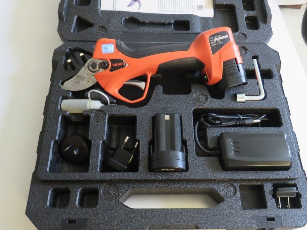 Bahco BCL20IB draadloze accu-snoeischaar., Tuin en Terras, Ophalen, Zo goed als nieuw, 30 t/m 39 mm, Bahco