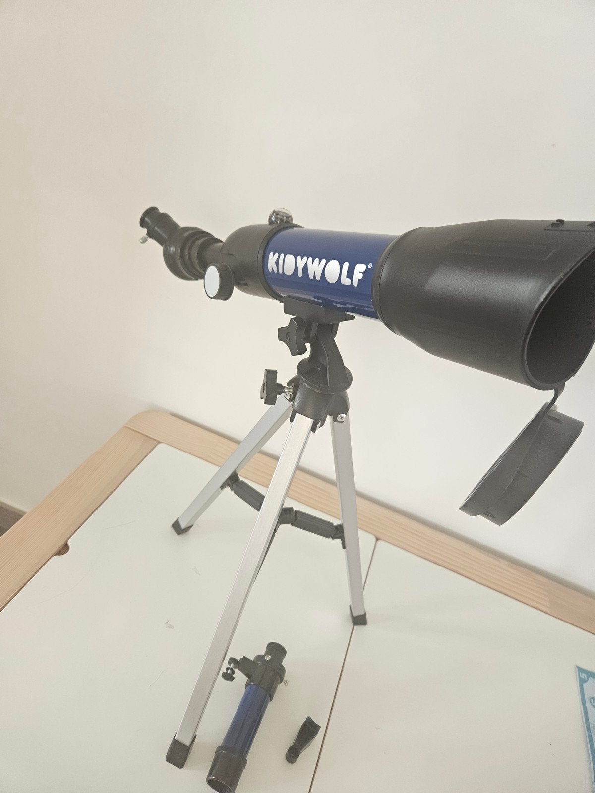 kidytelescoop Kidywolf, Audio, Tv en Foto, Optische apparatuur | Telescopen, Ophalen, Zo goed als nieuw