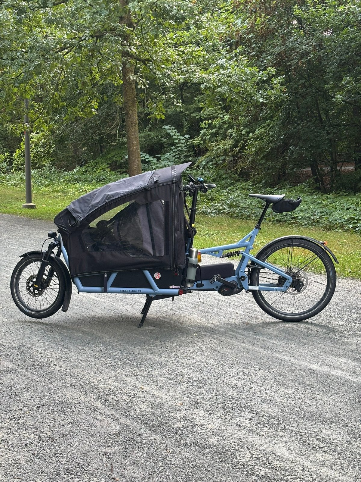 Riese & Müller Load5 75 Rohloff – Arctic – 725Wh – IBS, Autres marques, Électrique, Enlèvement, Utilisé