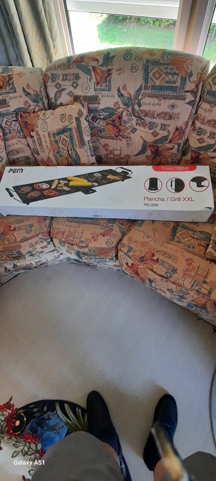 XXL bakplaat, Ophalen