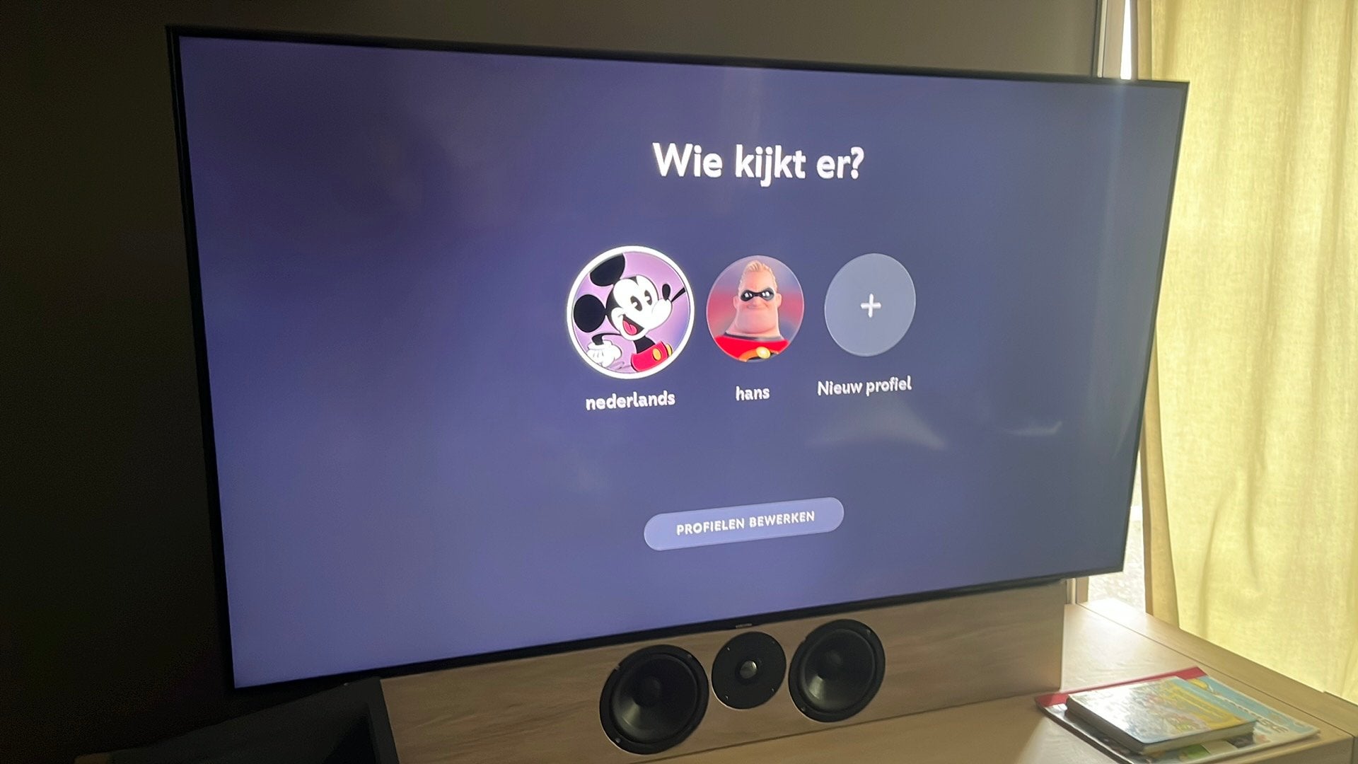 Samsung smart tv 55inch 55q70r, Ophalen, Zo goed als nieuw