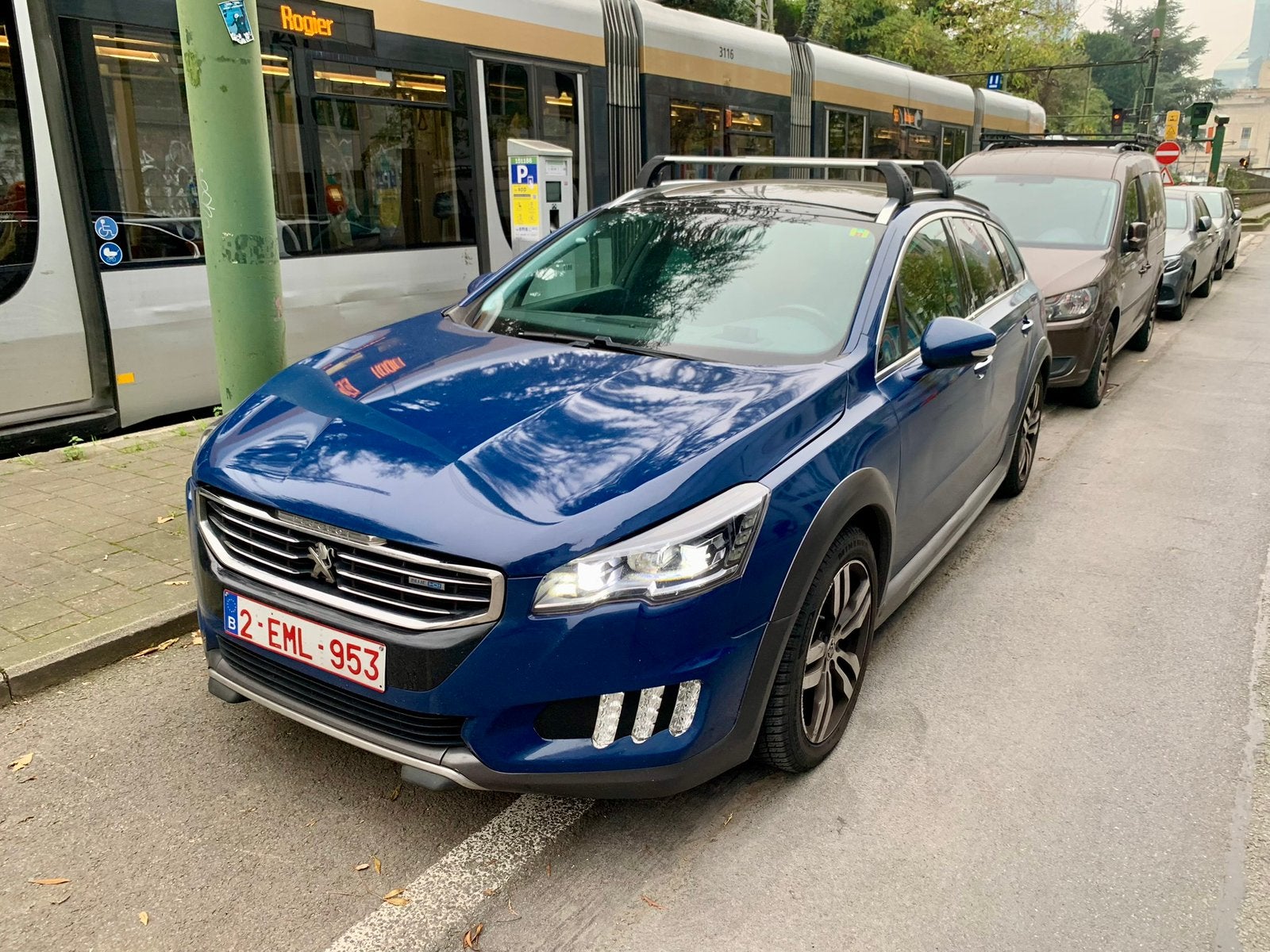 Peugeot 508 RHX Auto volledige optie, Euro 6, Blauw, Leder, Particulier