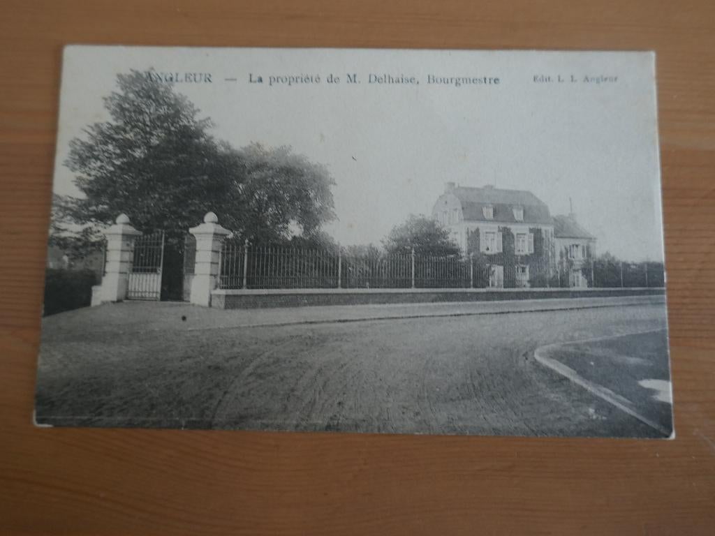 angleur la propriété de M. Delhaise, Bourgemestre, Envoi, Non affranchie, Liège