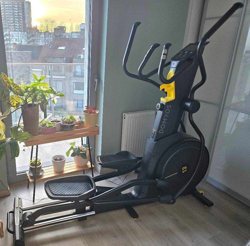 Vélo elliptique Domyos El 900, Comme neuf, Enlèvement, Métal, Vélo elliptique