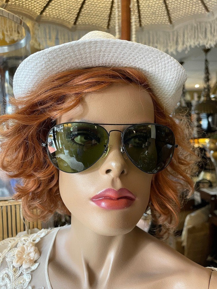 Vintage B&L Ray-Ban Black Aviator 62 zonnebril L2821 A5, Handtassen en Accessoires, Zonnebrillen en Brillen | Heren, Zonnebril