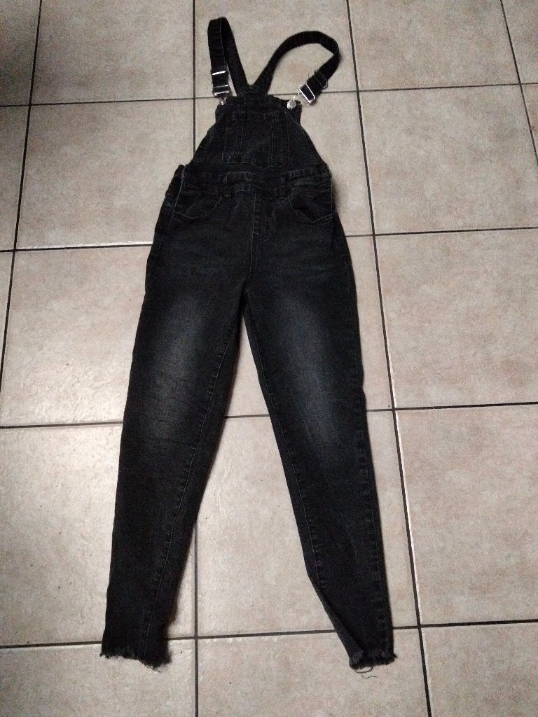 Jeans Salopette maat Small, Vêtements | Femmes, Enlèvement ou Envoi, Comme neuf, Taille 36 (S), Noir