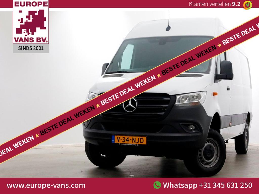 Mercedes-Benz Sprinter 316 CDI 163pk E6 L2H2 4X4 ZG3 Airco 0, Auto's, Wit, Mercedes-Benz, Bedrijf, 4x4