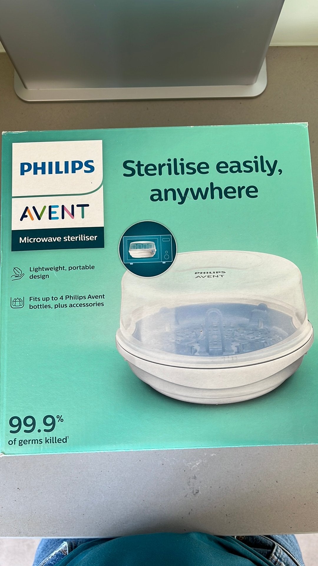 Philips Avent sterilisator SCF281/02, Ophalen of Verzenden, Zo goed als nieuw, Sterilisator, Philips Avent
