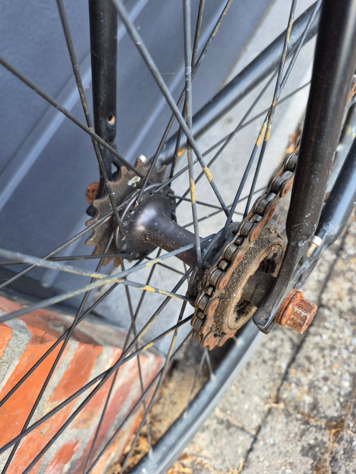 foffa fixed gear, Fietsen en Brommers, Ophalen