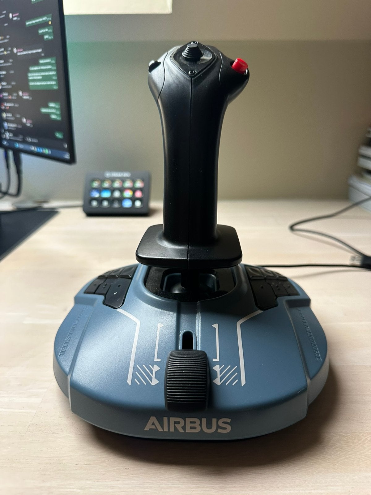 Thrustmaster TCA Sidestick Airbus Edition (msfs), Computers en Software, Ophalen, Gebruikt