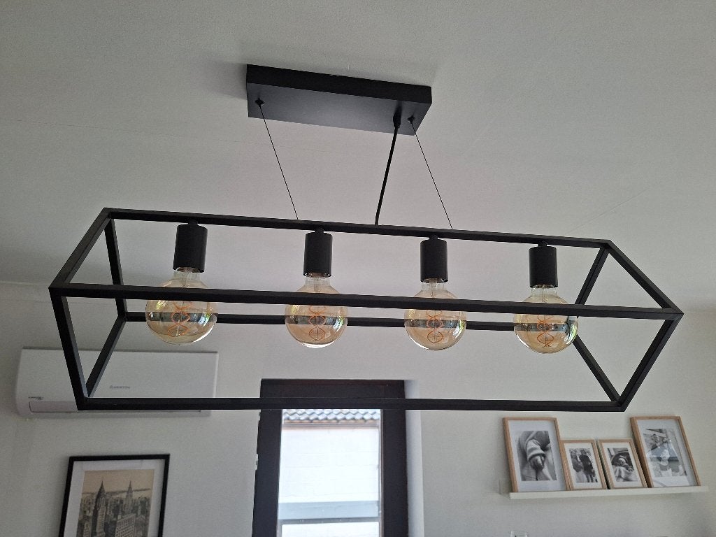 Lampe suspendue, Huis en Inrichting, Lampen | Hanglampen, Ophalen, Zo goed als nieuw, Metaal, 50 tot 75 cm