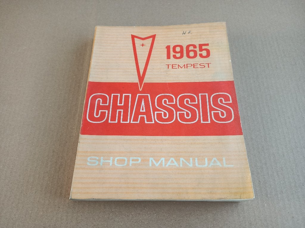 Werkboek/ Shop Manual: Pontiac Tempest (1965) USA, Envoi