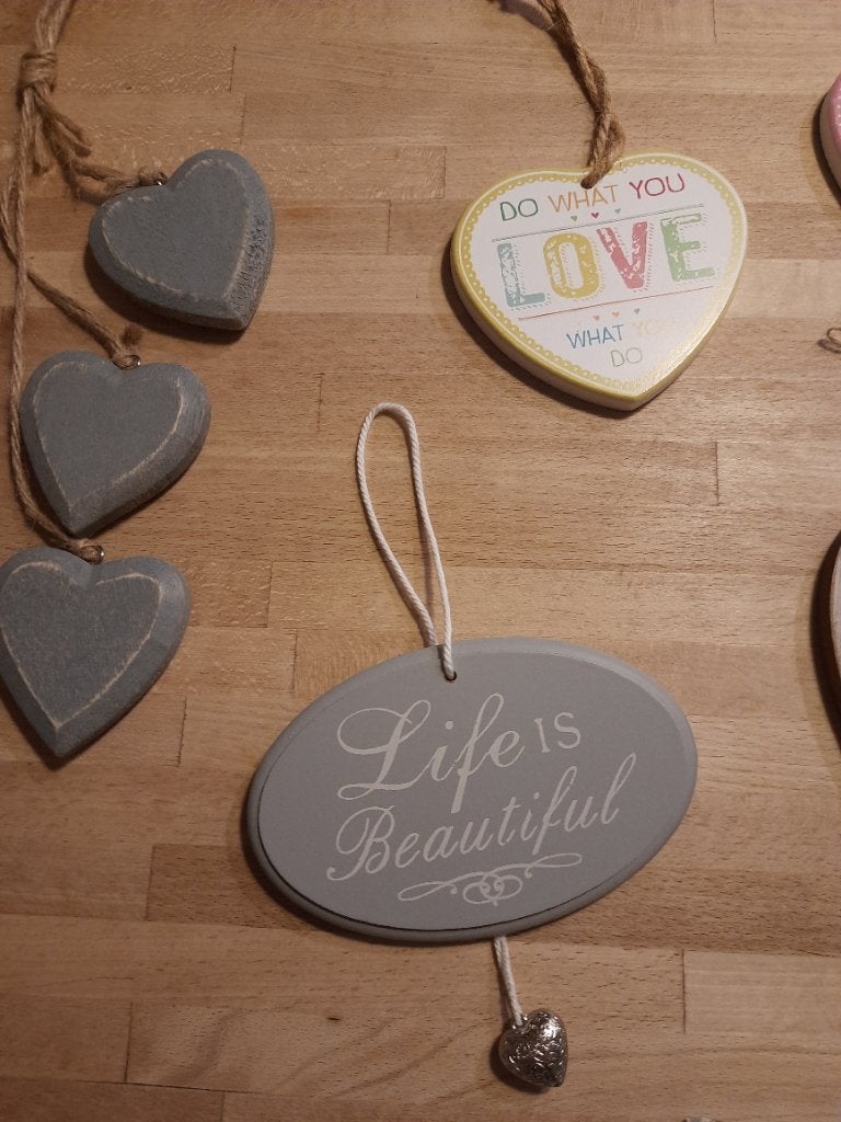 Guirlandes en forme de cœur, pendentifs, porte-cartes, Enlèvement ou Envoi, Neuf