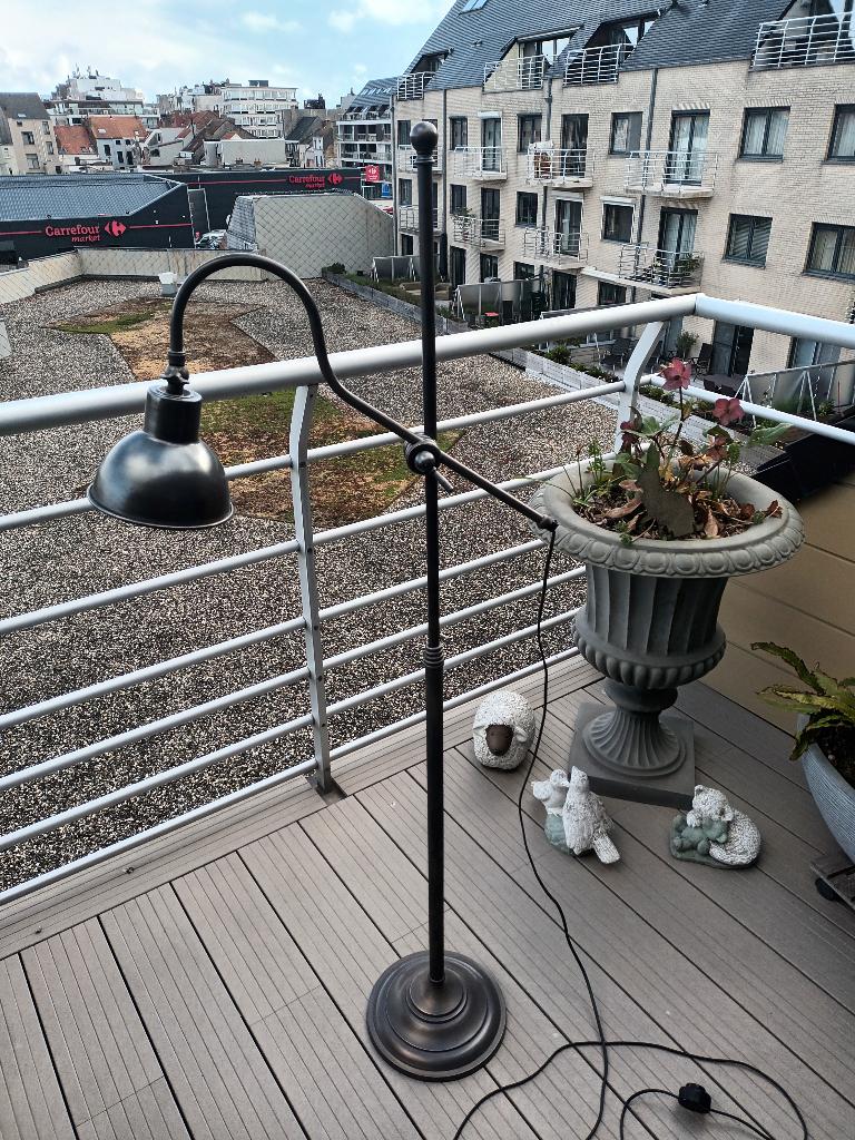 leeslamp, Ophalen, 100 tot 150 cm, Zo goed als nieuw, Metaal