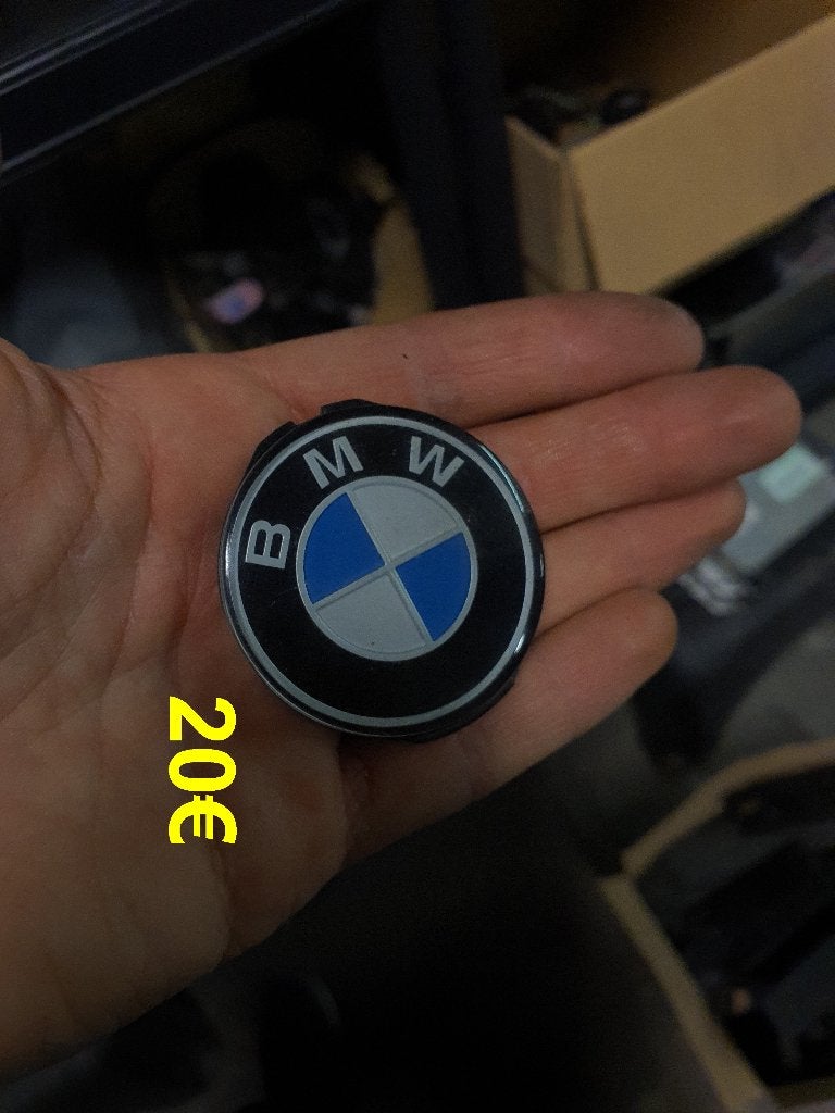 bmw e30 logo & volant e30 logo jante oem, Autos : Pièces & Accessoires, Enlèvement ou Envoi, Neuf, BMW
