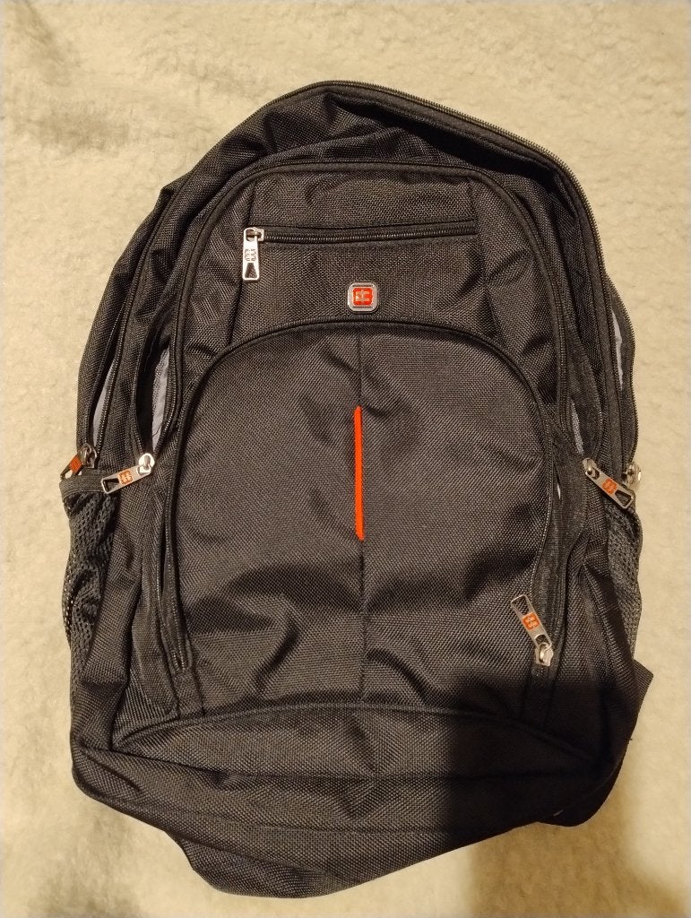 laptoprugzak 17 inch, Computers en Software, Ophalen, 17 inch of meer, Zo goed als nieuw, Zwart