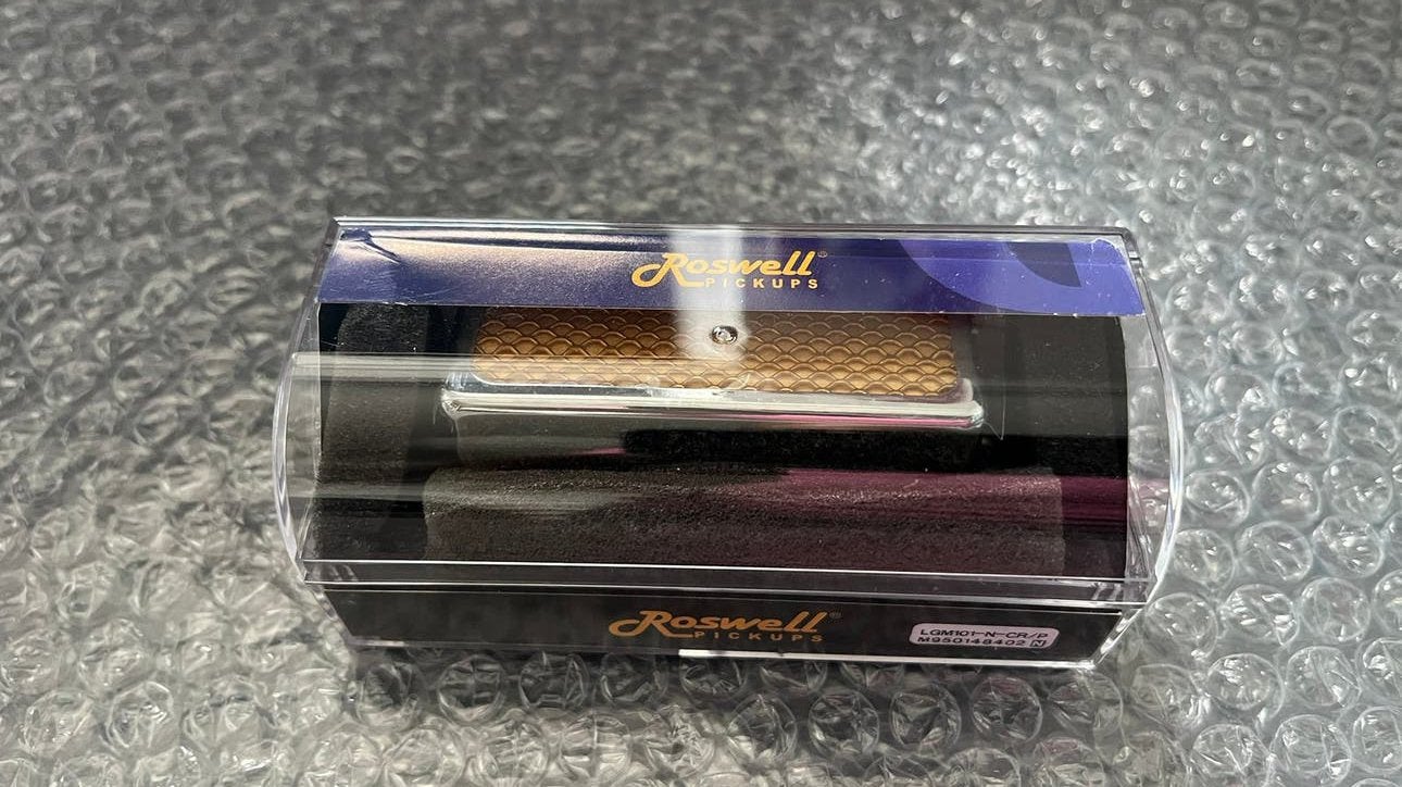 Rosswell gold foil mini humbucker ONGEBRUIKT, Muziek en Instrumenten, Instrumenten | Onderdelen, Ophalen of Verzenden, Nieuw