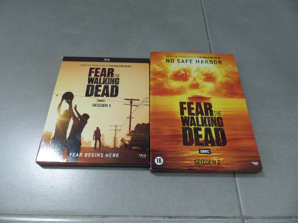 TV Serie Fear The walking Dead - seizoen 1 & 2, Ophalen of Verzenden, Zo goed als nieuw, Thriller