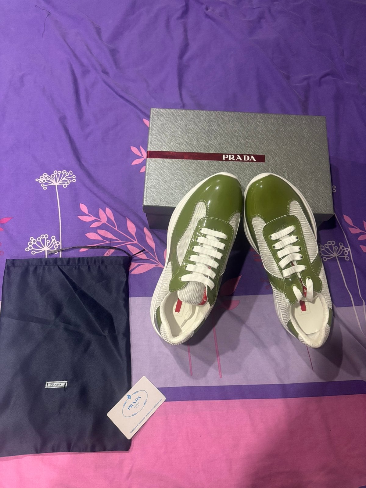 Prada cup verte, Vêtements | Hommes, Chaussures, Neuf, Enlèvement ou Envoi, Autres couleurs, Baskets