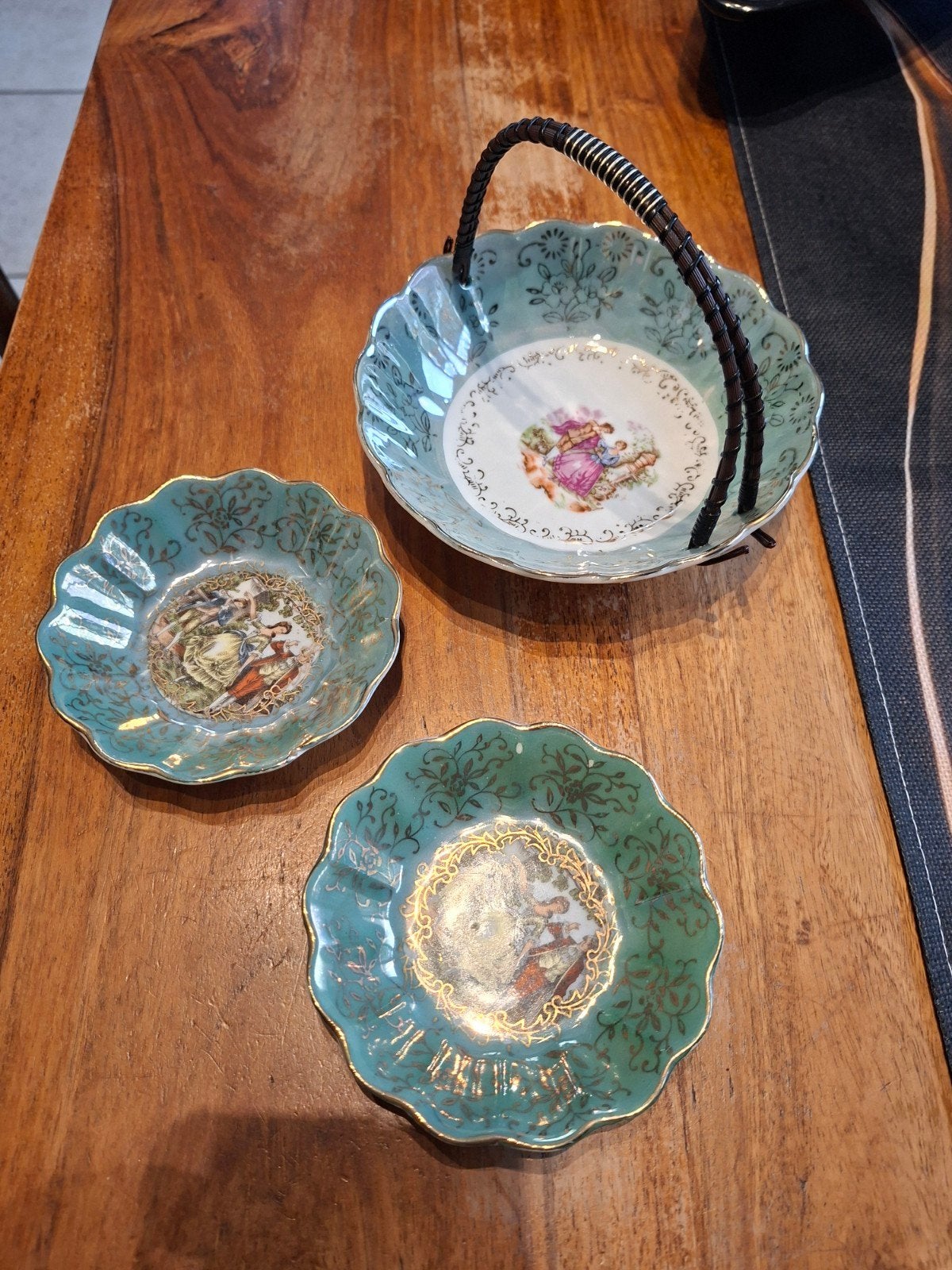 déco porcelaine, Enlèvement