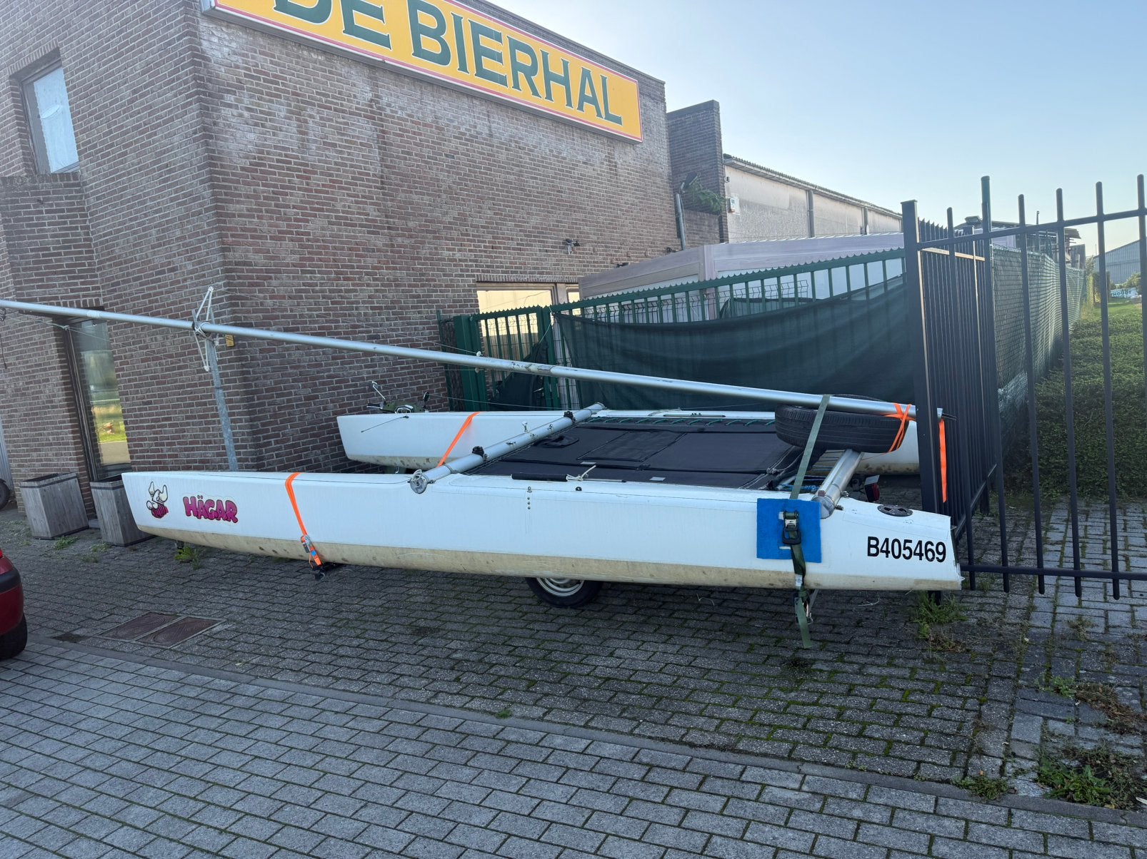 Nacra 5.5, Enlèvement, Comme neuf
