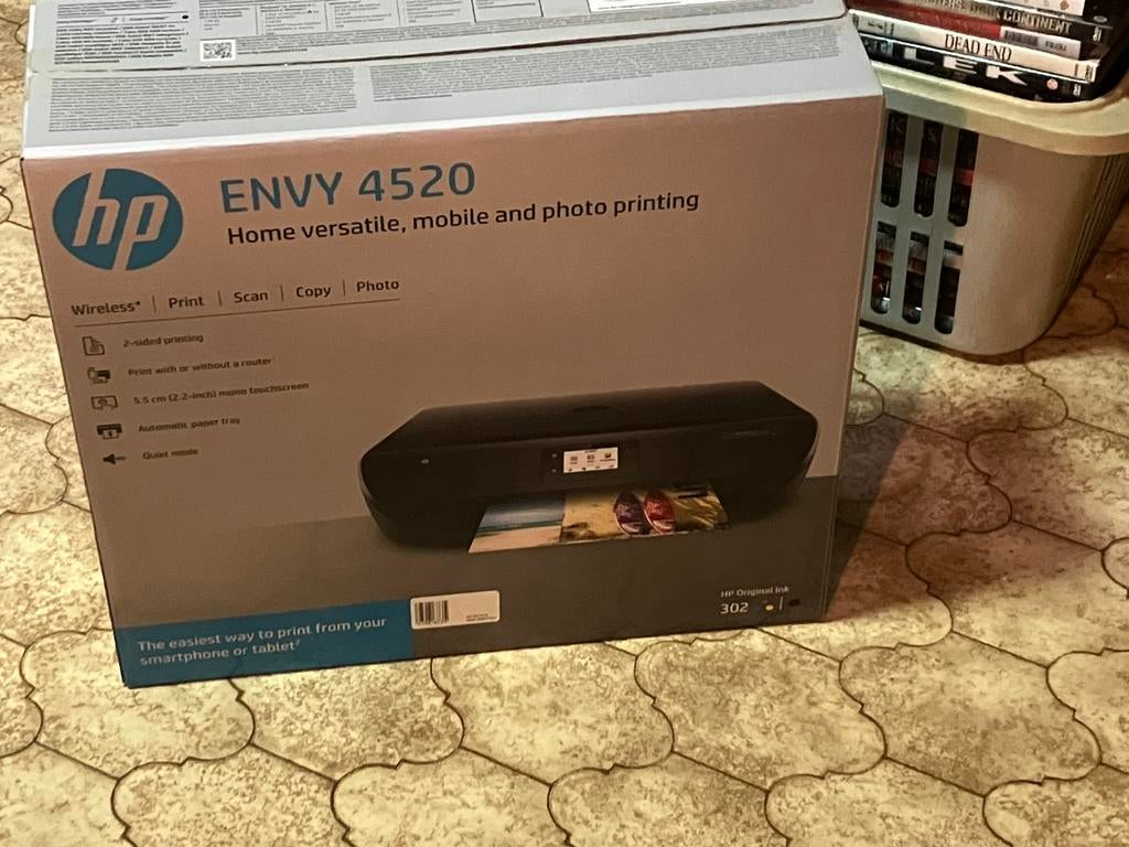 HP Envy 4520 nieuwe printer, nieuw in de doos, Computers en Software, Ophalen of Verzenden, Zo goed als nieuw, Printer