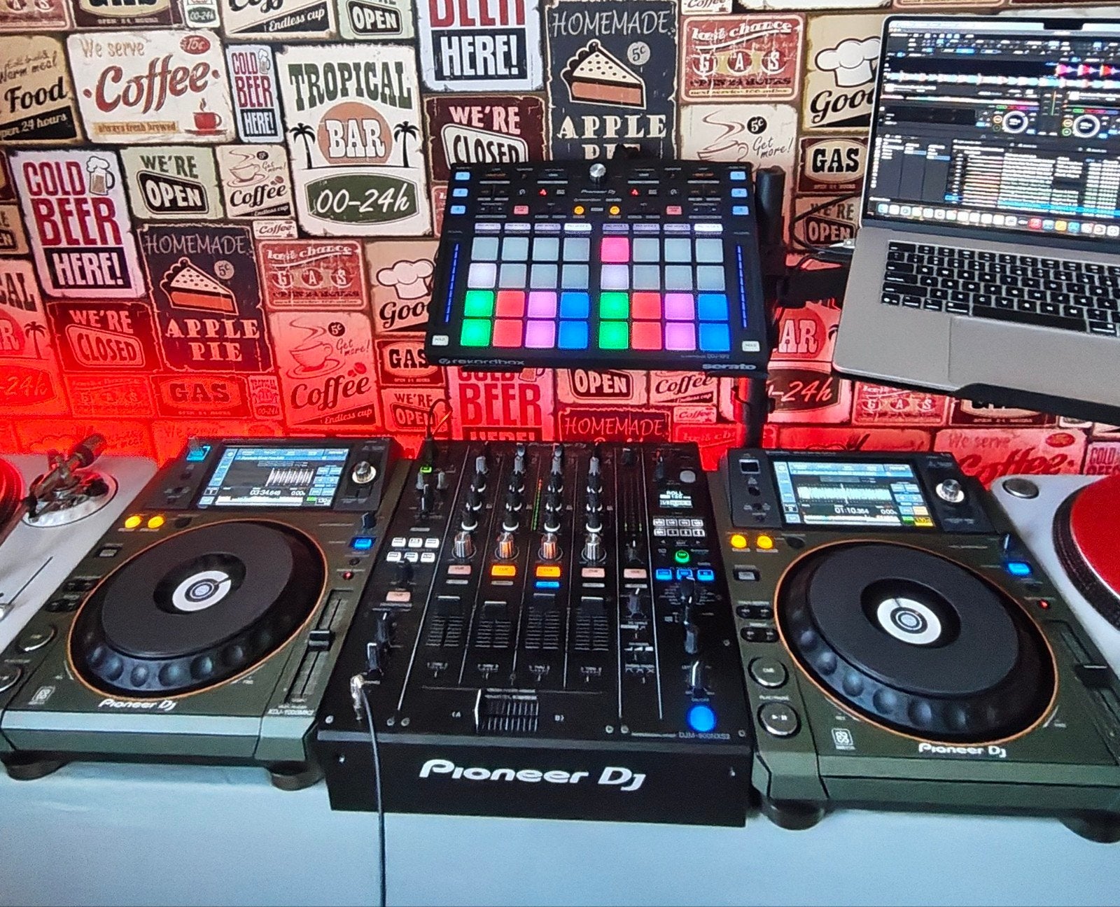 Complete Pioneer set - 2x XDJ-1000MK2 + DJM900NXS2, Muziek en Instrumenten, Dj-sets en Draaitafels, Dj-set, Pioneer, Ophalen