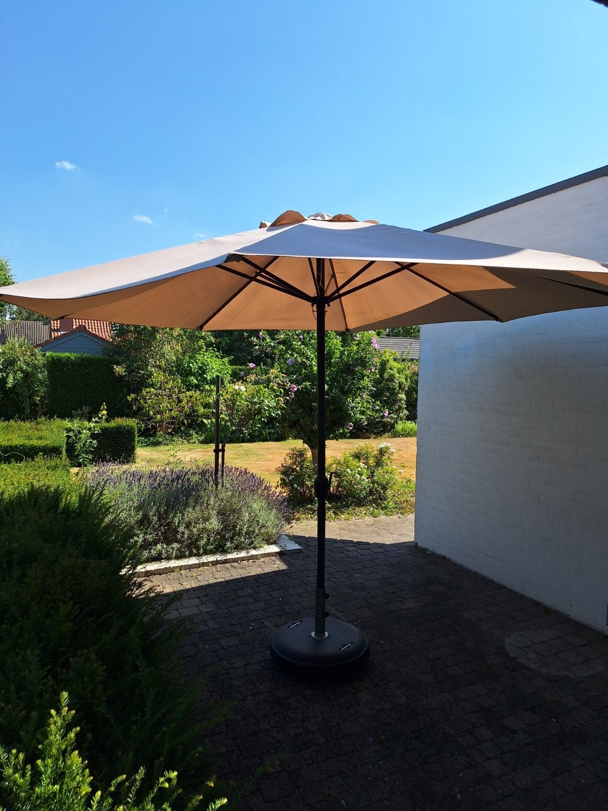 Parasol, Ophalen